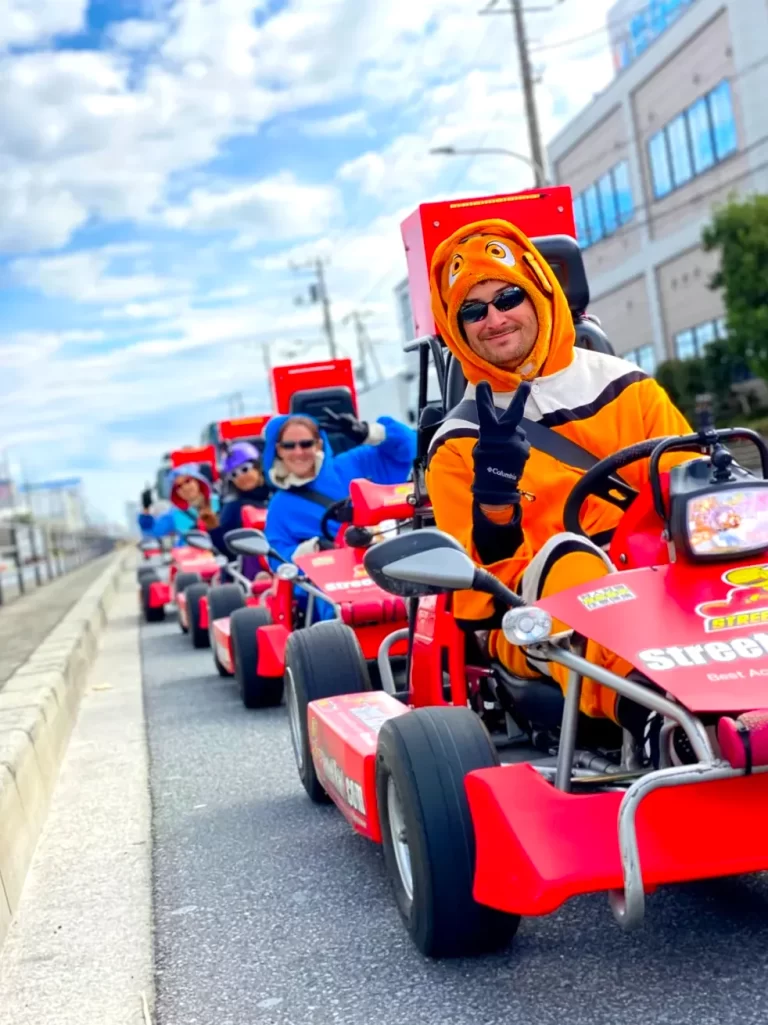 Osaka’s New Year: Hatsumode Shrines and Street Kart Experience