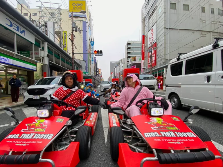 Osaka Sparkles in December! A Magical Winter Trip with Christmas Illuminations and Street Karts